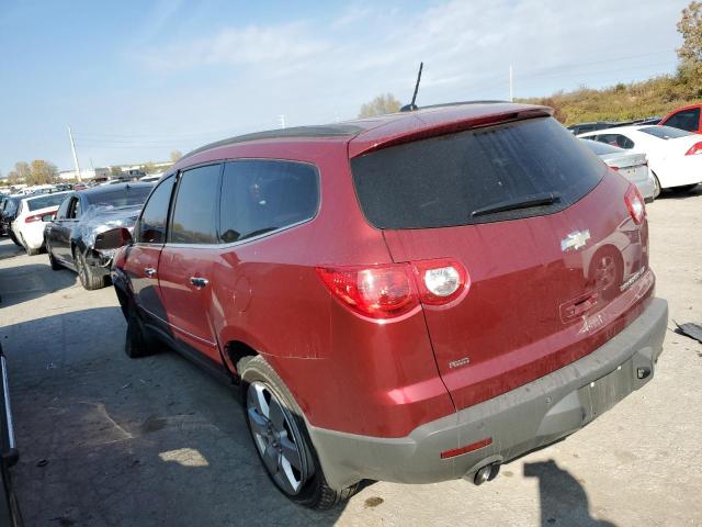 1GNKVLED6BJ267977 - 2011 CHEVROLET TRAVERSE LTZ RED photo 2