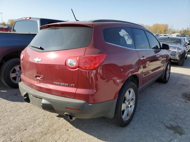 1GNKVLED6BJ267977 - 2011 CHEVROLET TRAVERSE LTZ RED photo 3