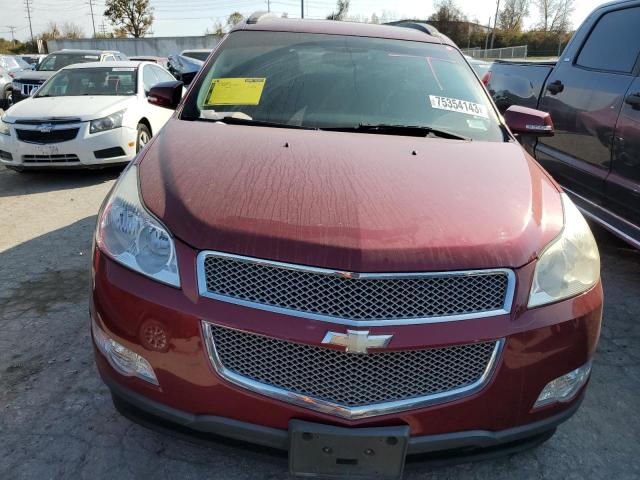 1GNKVLED6BJ267977 - 2011 CHEVROLET TRAVERSE LTZ RED photo 5