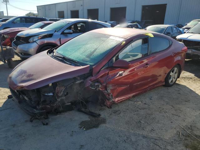 5NPDH4AE4DH218690 - 2013 HYUNDAI ELANTRA GLS RED photo 1