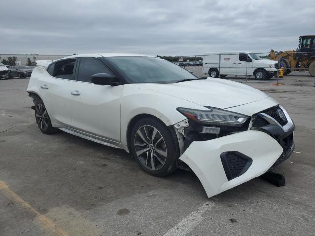 1N4AA6AV5KC376764 - 2019 NISSAN MAXIMA S WHITE photo 4