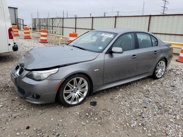 WBANW53568CT49289 - 2008 BMW 550 I GRAY photo 1