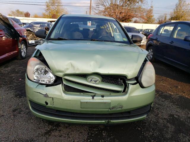 KMHCM36C98U099177 - 2008 HYUNDAI ACCENT GS GREEN photo 5