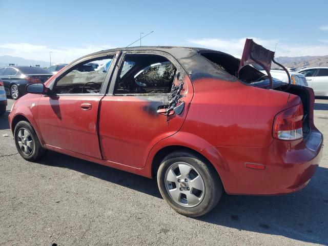 KL1TD56686B677859 - 2006 CHEVROLET AVEO BASE Qırmızı foto 2