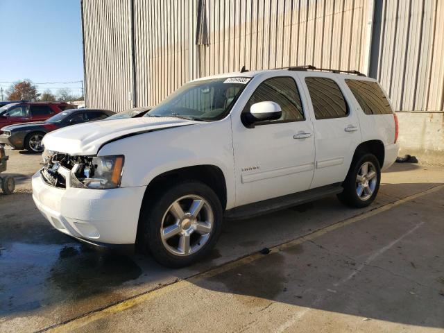 1GNFK23089R301904 - 2009 CHEVROLET TAHOE K1500 LT WHITE photo 1