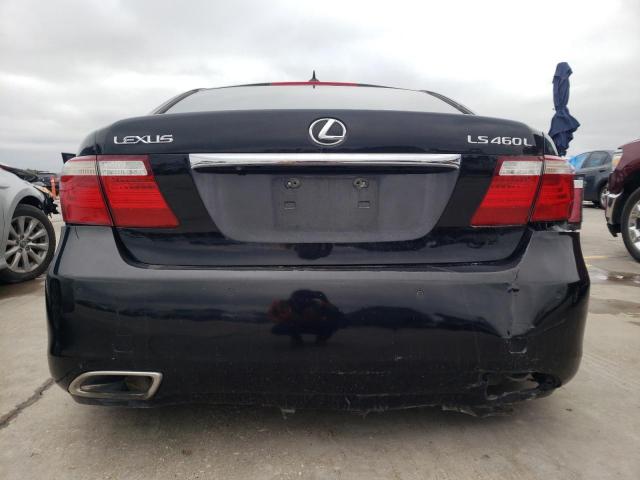 JTHGL46F985033391 - 2008 LEXUS LS 460L BLACK photo 6