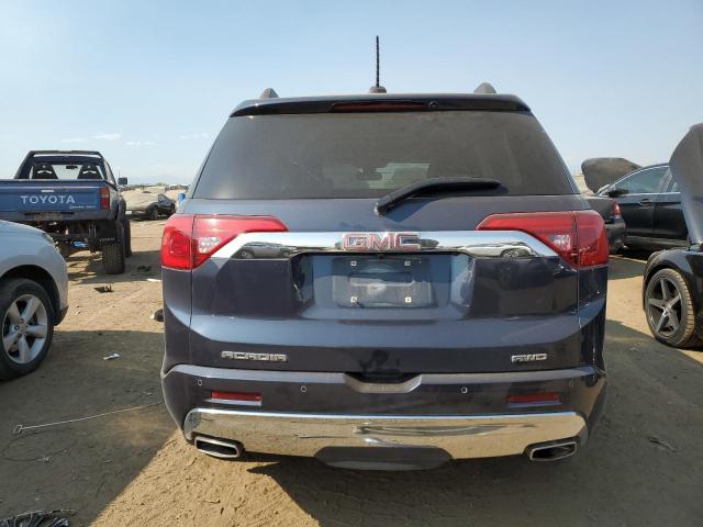 1GKKNXLS2KZ110521 - 2019 GMC ACADIA DENALI BLUE photo 6