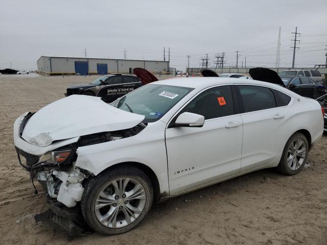 2G1115SL3F9220570 - 2015 CHEVROLET IMPALA LT WHITE photo 1