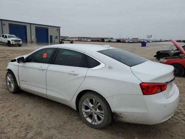 2G1115SL3F9220570 - 2015 CHEVROLET IMPALA LT WHITE photo 2