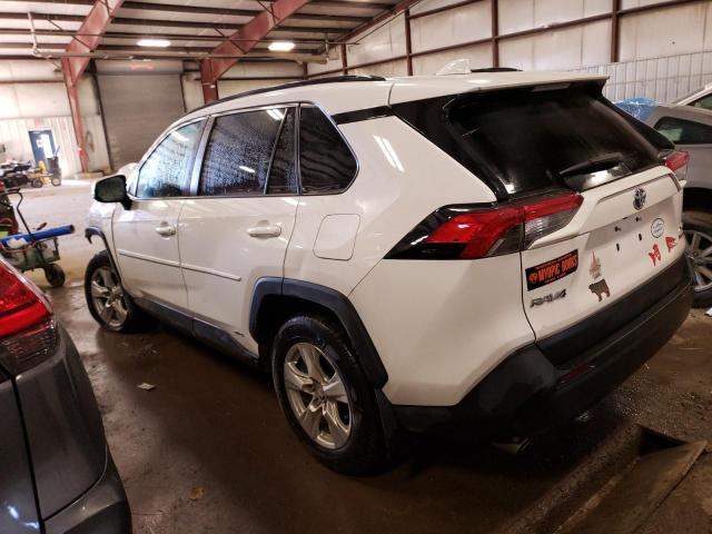 4T3RWRFV2MU049781 - 2021 TOYOTA RAV4 XLE WHITE photo 2