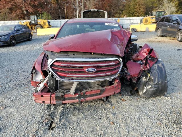 1FAHP2F8XDG200281 - 2013 FORD TAURUS LIMITED RED photo 5