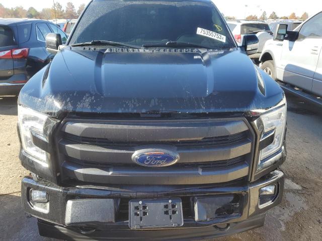 1FTEW1EG7HKD08444 - 2017 FORD F150 SUPERCREW BLACK photo 5