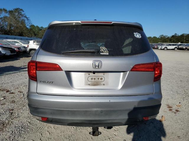 5FNYF5H50GB004317 - 2016 HONDA PILOT EXL SILVER photo 6