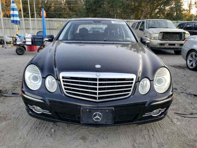 WDBUF56XX8B278226 - 2008 MERCEDES-BENZ E 350 BLACK photo 5