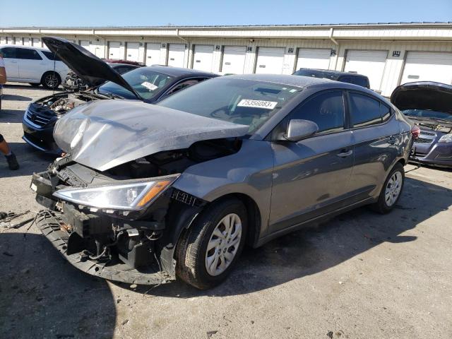 5NPD74LF7KH414872 - 2019 HYUNDAI ELANTRA SE GRAY photo 1