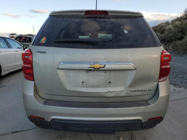 2GNALCEK5G1148545 - 2016 CHEVROLET EQUINOX LT TAN photo 6