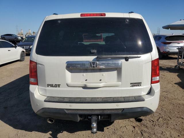 5FNYF4H96FB061049 - 2015 HONDA PILOT TOURING WHITE photo 6