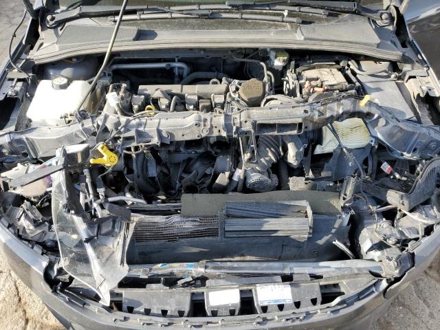 1FADP3F24FL323181 - 2015 FORD FOCUS SE GRAY photo 11