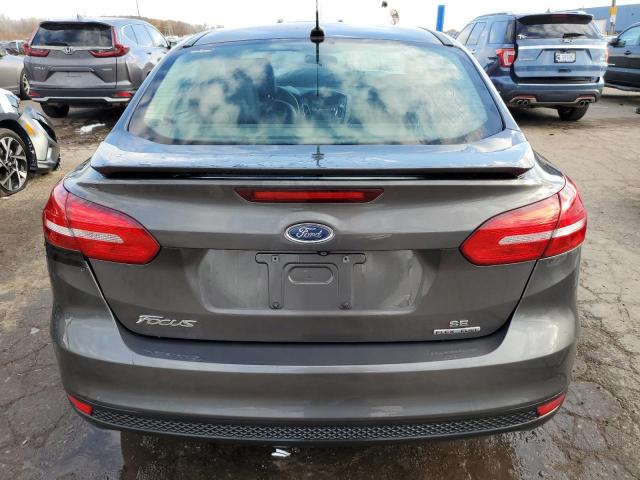 1FADP3F24FL323181 - 2015 FORD FOCUS SE GRAY photo 6