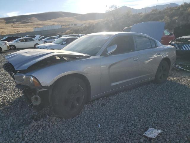 2C3CDXBG6EH147662 - 2014 DODGE CHARGER SE SILVER photo 1