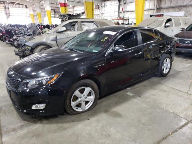 KNAGM4A71F5656335 - 2015 KIA OPTIMA LX BLACK photo 1