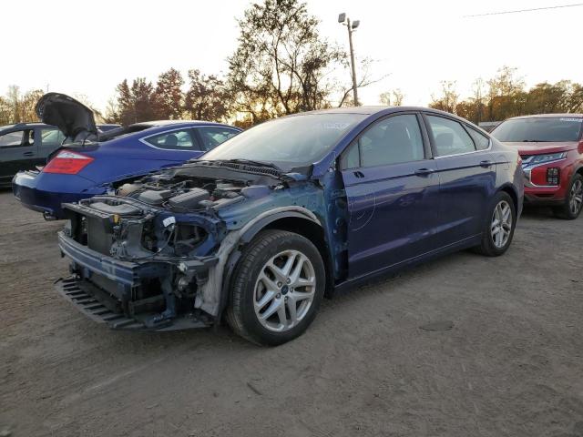 1FA6P0H71G5131979 - 2016 FORD FUSION SE BLUE photo 1