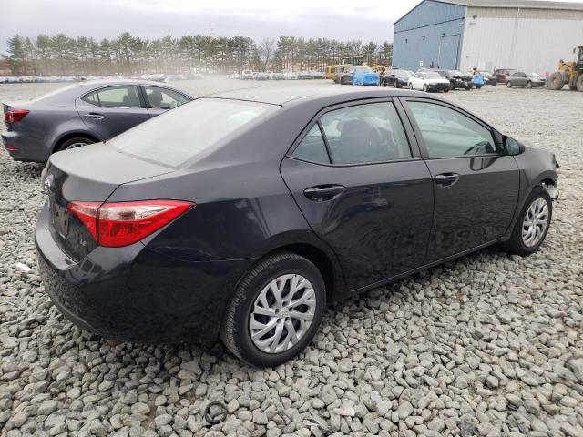 5YFBURHE6HP717859 - 2017 TOYOTA COROLLA L BLACK photo 3