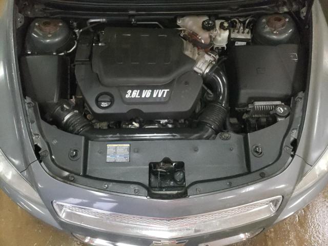 1G1ZK57749F234274 - 2009 CHEVROLET MALIBU LTZ ნაცრისფერი ფოტო 11