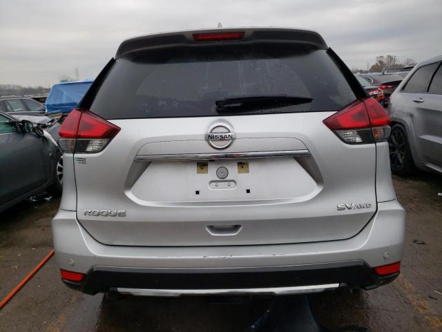 KNMAT2MV5LP511857 - 2020 NISSAN ROGUE S SILVER photo 6