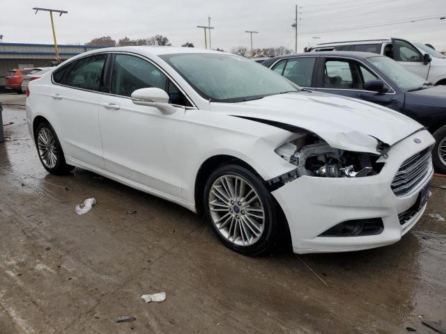 3FA6P0H96ER338234 - 2014 FORD FUSION SE WHITE photo 4