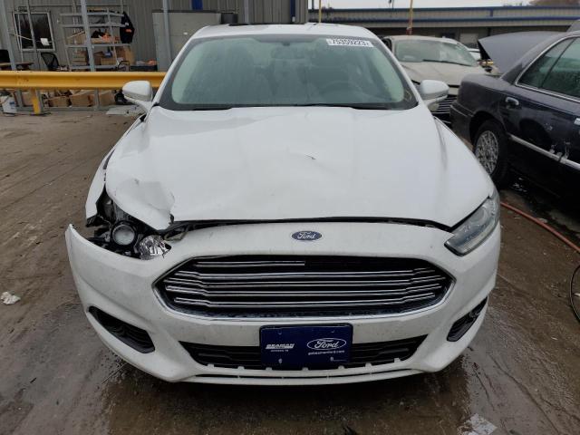 3FA6P0H96ER338234 - 2014 FORD FUSION SE WHITE photo 5