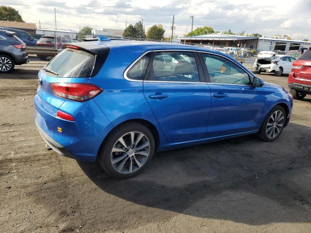 KMHH35LE7JU015356 - 2018 HYUNDAI ELANTRA GT BLUE photo 3