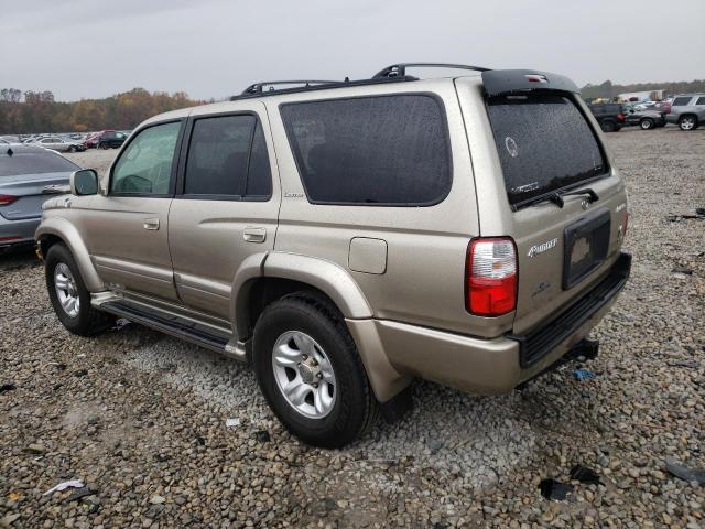 JT3GN87R110211023 - 2001 TOYOTA 4RUNNER LIMITED GOLD photo 2