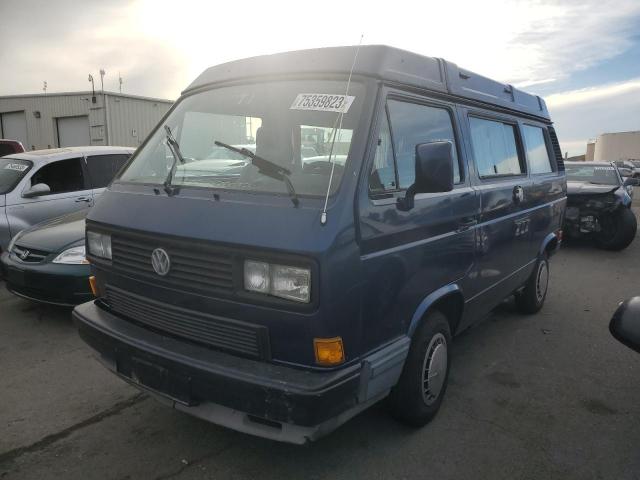 WV2ZB0256LH118281 - 1990 VOLKSWAGEN VANAGON CAMPMOBILE BLUE photo 2