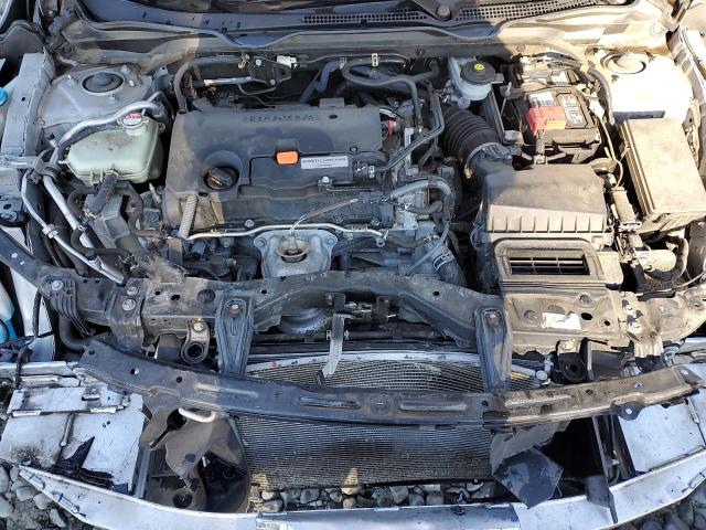 2HGFC2F57JH586792 - 2018 HONDA CIVIC LX SILVER photo 11