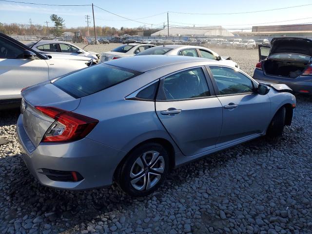 2HGFC2F57JH586792 - 2018 HONDA CIVIC LX SILVER photo 3