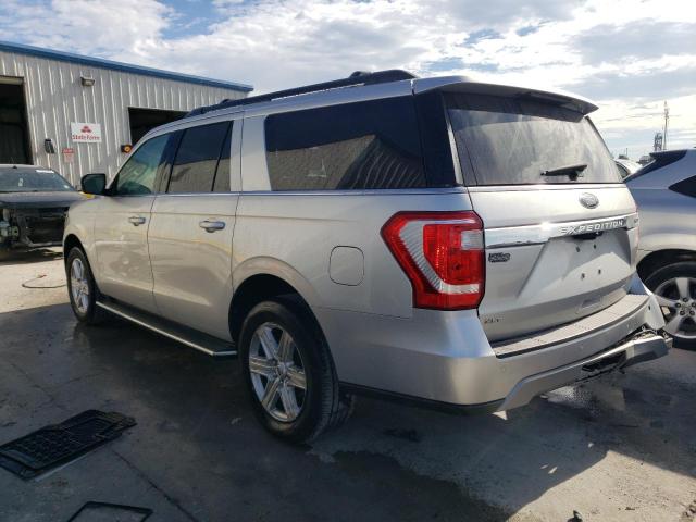 1FMJK1HT2KEA64223 - 2019 FORD EXPEDITION MAX XLT SILVER photo 2