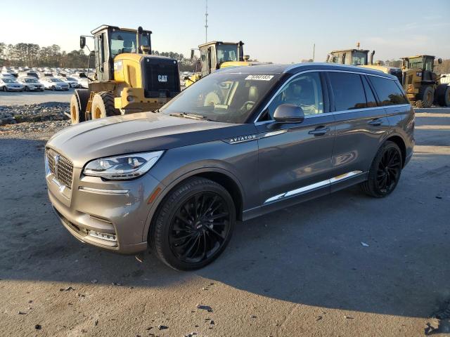 5LM5J7XC6MGL19100 - 2021 LINCOLN AVIATOR RESERVE CHARCOAL photo 1