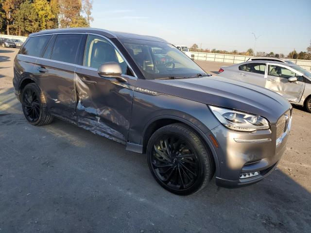 5LM5J7XC6MGL19100 - 2021 LINCOLN AVIATOR RESERVE CHARCOAL photo 4