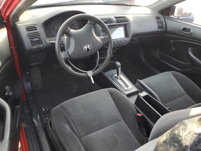 1HGEM22175L069853 - 2005 HONDA CIVIC DX VP Rot Foto 8