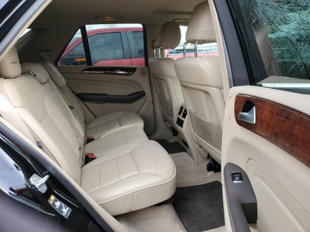 4JGDA5HB1DA194292 - 2013 MERCEDES-BENZ ML 350 4MATIC BLACK photo 10
