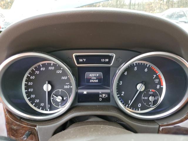 4JGDA5HB1DA194292 - 2013 MERCEDES-BENZ ML 350 4MATIC BLACK photo 9