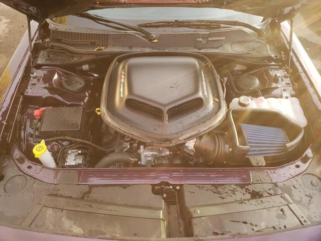 2C3CDZFJ0NH245944 - 2022 DODGE CHALLENGER R/T SCAT PACK PURPLE photo 11
