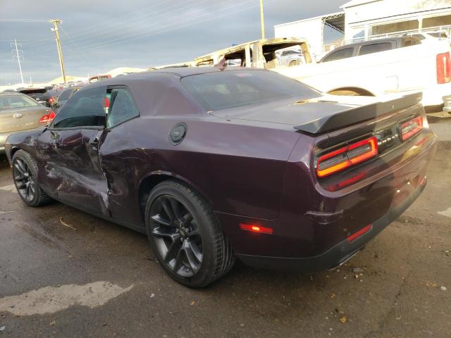 2C3CDZFJ0NH245944 - 2022 DODGE CHALLENGER R/T SCAT PACK PURPLE photo 2