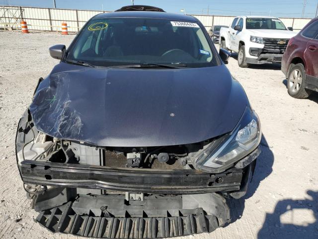 3N1AB7AP2HY254705 - 2017 NISSAN SENTRA S GRAY photo 5