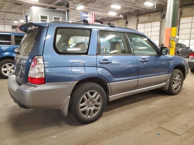 JF1SG67638H715035 - 2008 SUBARU FORESTER 2.5X LL BEAN BLUE photo 3