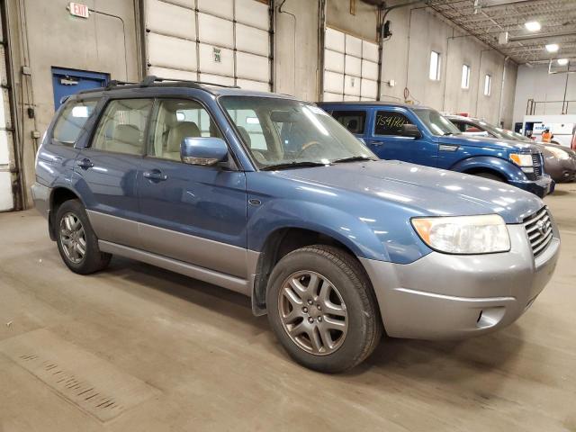 JF1SG67638H715035 - 2008 SUBARU FORESTER 2.5X LL BEAN BLUE photo 4