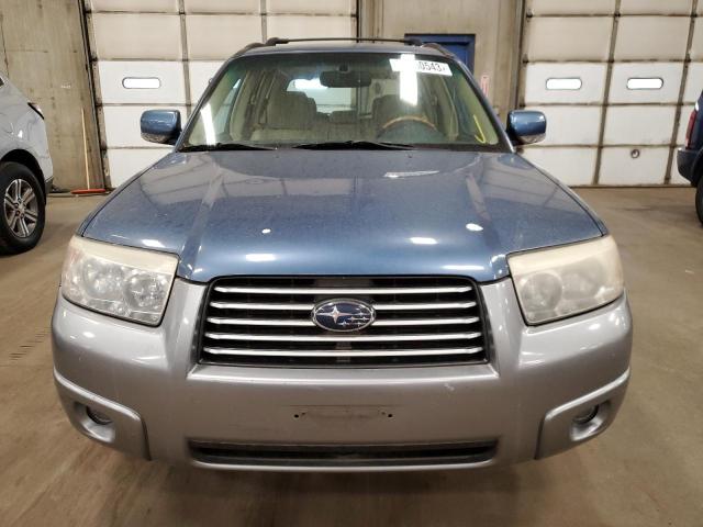 JF1SG67638H715035 - 2008 SUBARU FORESTER 2.5X LL BEAN BLUE photo 5