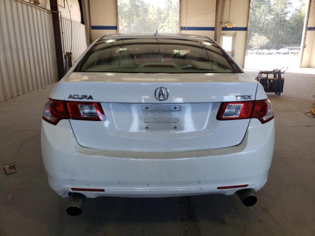 JH4CU26639C018298 - 2009 ACURA TSX WHITE photo 6