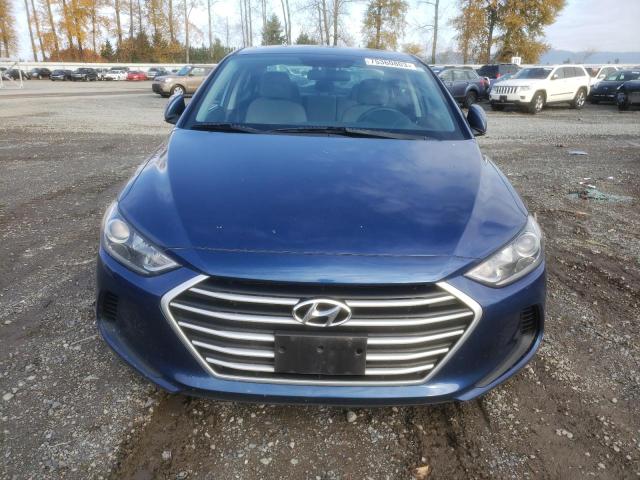 5NPD84LF9HH076882 - 2017 HYUNDAI ELANTRA SE BLUE photo 5